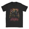 Men's T-Shirt Bring Me The Horizons Rock Vintage 100% Cotton Tees Short Sleeve Gothic Metal Band T Shirts Crewneck Tops Big Size