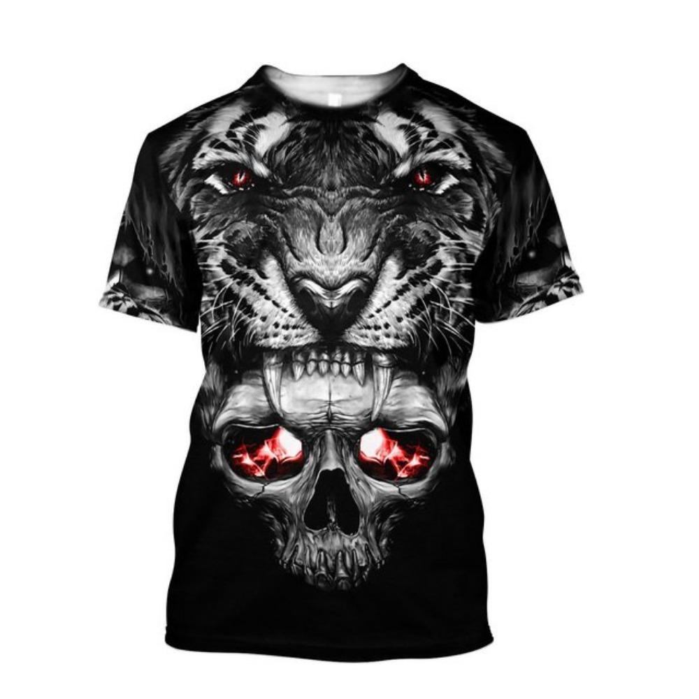 2022, vară, tricouri Satan Diavolul pentru bărbați, cămăși cu mânecă scurtă cu imprimare integrală 3D, cămăși unisex, la modă de vară, Harajuku