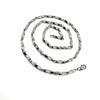 Men's Trendy Titanium Bamboo Chain Necklace – Simple, Versatile, Fashionable Hip Hop Style.
