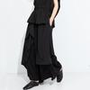 Jupe Pantalon Large taille Plus Grande Été Taille Haute large Jambe Femmes Ample Casual Pantalon