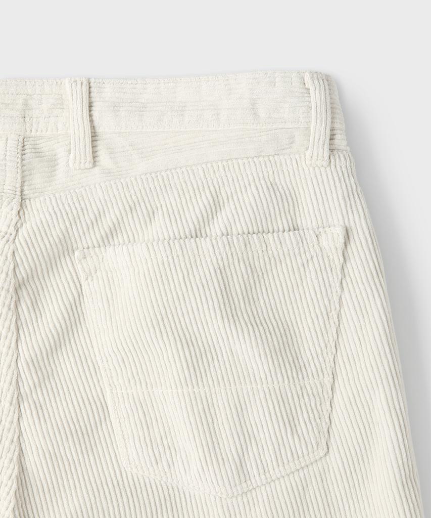 PANICALE Ivory Regular Fit Corduroy Pants
