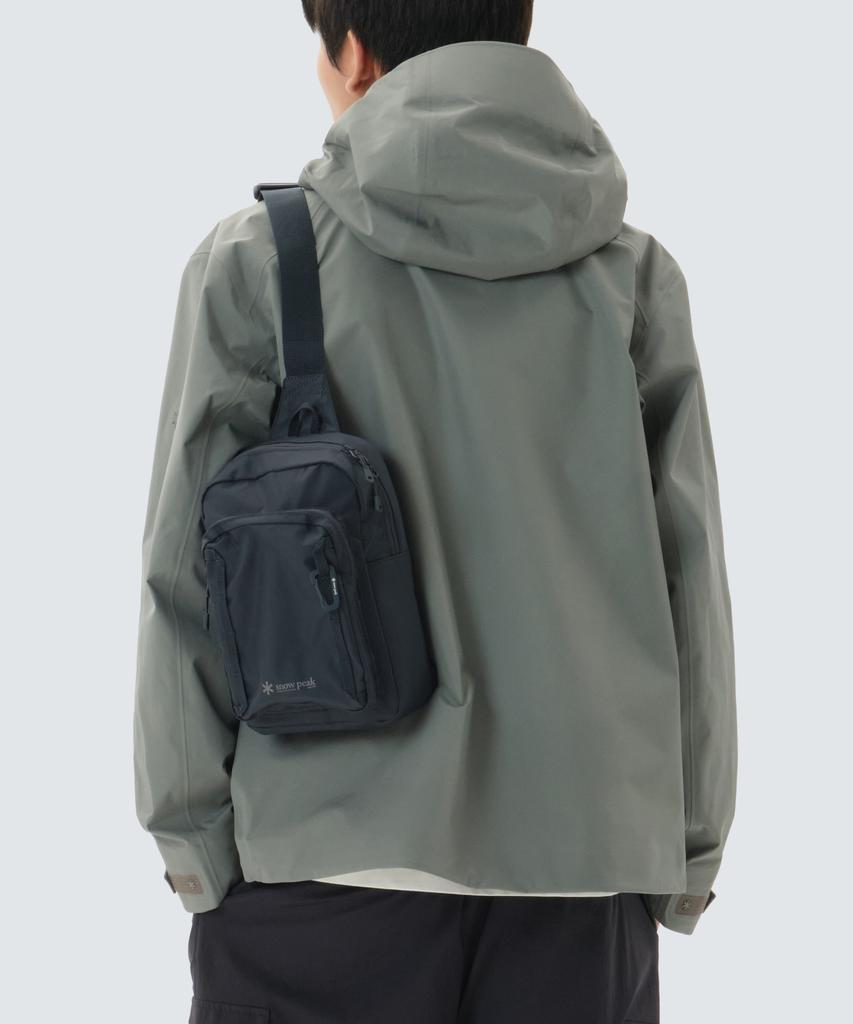 Snowpeak Apparel Proair Lightweight Sling Bag 5L (S26Zufbg02) Charcoal Navy