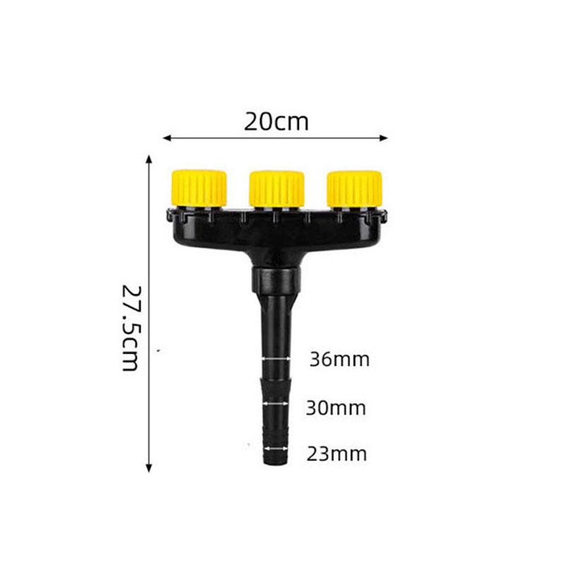 Vegetable Garden Spraying Flower Garden Spraying Multi-Head Spraying Multi-Orifice Spray Head Sprayer Nozzle Adjustable Speed
