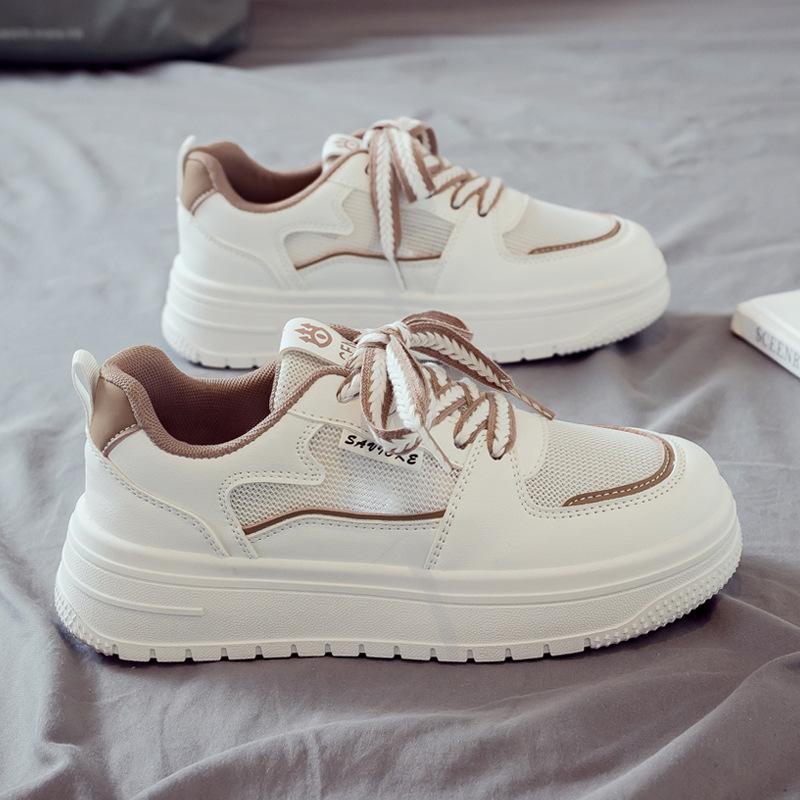 Spring and Summer Mesh Breathable Women's Shoes New Student Versatile Sports Shoes Board Shoes