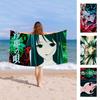 Game The Song Of Saya Bath Towel Microfiber Soft Water Absorbing Breathable For Girl Kids Decorative Cartoon Beach Towel