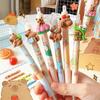 Cartoon Capybara Gelstift Kawaii Süßer Schreibstift Hübscher Ästhetischer Radierbarer Stift Bürobedarf