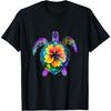 Hawaiian Tie Dye Sea Turtle Cute Hawaii For Men And Women T-Shirt