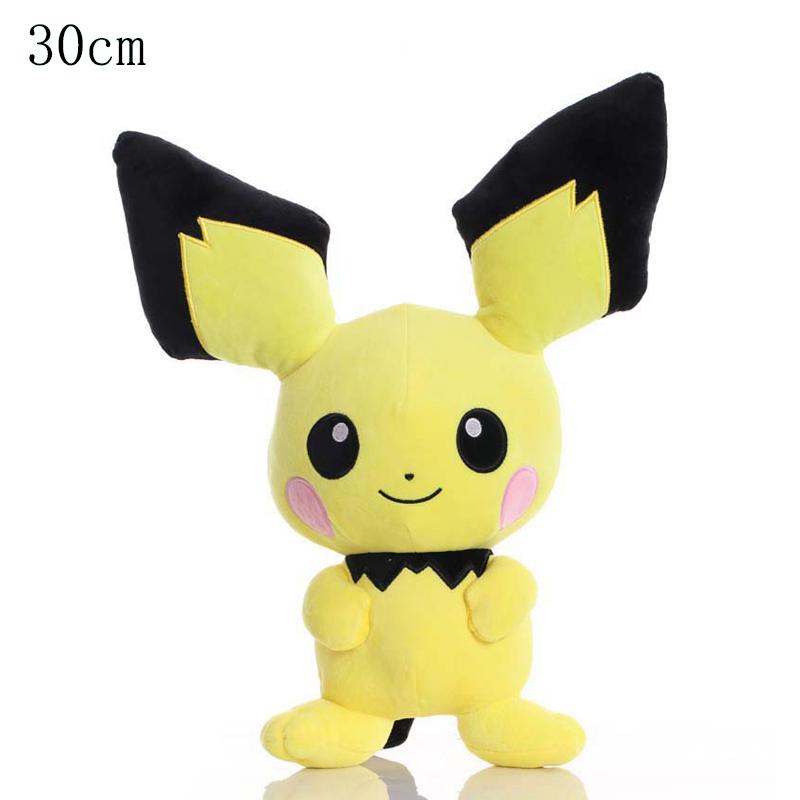 30Cm Pokémon Plush Toys Pikachu Bulbasaur Jigglypuff Koffing Chikorita Stuffed Animal Boys Girls Kids Cute Kawaii Gift Soft Doll