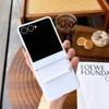 Hinge Protection Phone Case for Samsung Galaxy Z Flip 7 6 5 4 3 Flip7 FE  Flip6 Flip5 Hard Plastic Shockproof Protective Cover