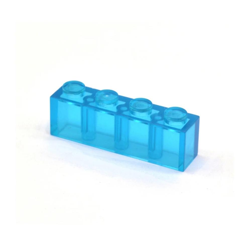 200pcs 1x4 Dots DIY Building Blocks Thick Figures Bricks Educational Creative Toys for Children Size Compatible With 3010