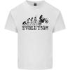 Evolution of Motorcycle Motorbike Biker Unisexs Light Cotton TShirt