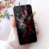 For Samsung Galaxy A12 Case F12 M12 Colorful Flowers Painted Cover Soft Slim Phone Case For Samsung A12 M 12 Galaxy M12 F12 Bags