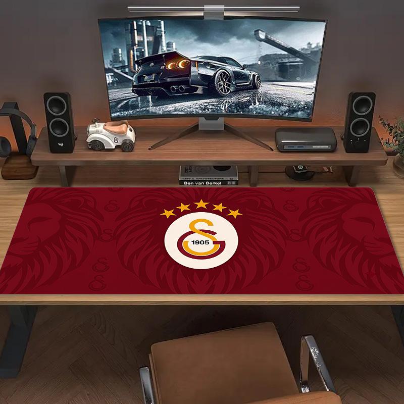Galatasaray Color Mouse Pad Large Gaming Table Cushion Non-slip Laptop Tablet Big Mousepad XXL Mat Mini PC Playmat With Lock Edge