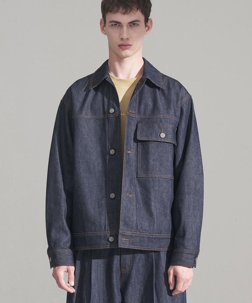 Wmc Rd Trucker Jacket_Indigo