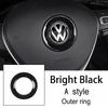 Adesivo Emblema Volante Auto T28 Accessori Interni Per Volkswagen GTI Polo Golf Passat Scirocco Beetle Tiguan Magotan