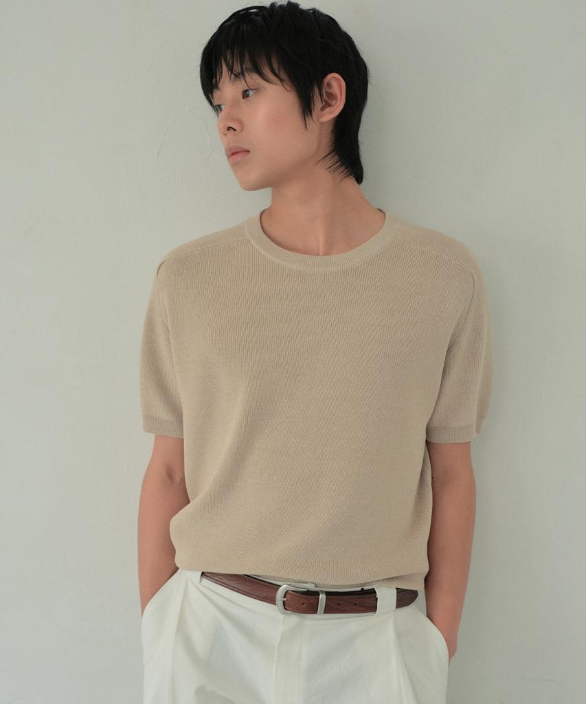 Wednesday Oasis Washable Airy Raglan Half Knit_Beige(Wc26Kn48)