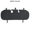 Flax Seat Pad Cover For Tesla Model 3 Model Y Breathable Comfortable Non-slip Car Front Drivers Passenger Rear Seatback Cushion