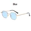 Higodoy Polygon Sunglasses Male Retro Octagon Metal Sunglasses for Female Luxury Brand Goggle Sun Eyeglasses Ladies Gafas De Sol