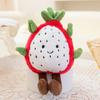 Cute Pineapple Orange Watermelon Durian Strawberry Cartoon Plush Doll Pendant For Kids And Collectors