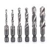 HSS Screw Thread Bit Screw Machine Hex Shank Titanium Plated Shank Tap Drill Bits Tap Drill Bit