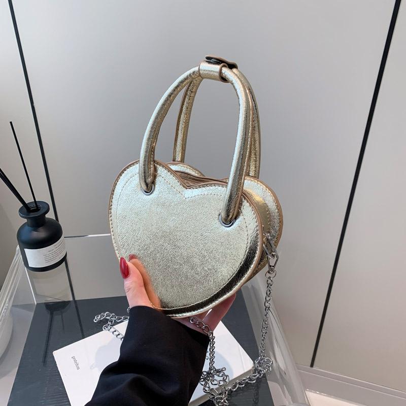 Liebe Handtaschen für Damen Neue Modische Einfache Umhängetasche Modische Pendler-Schultertasche