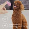 Pet Fingertip Toothbrush Soft Bristles Oral Cleaning Abrasion Resistant Silicone Pet Finger Cot Brushes Pet Supplies