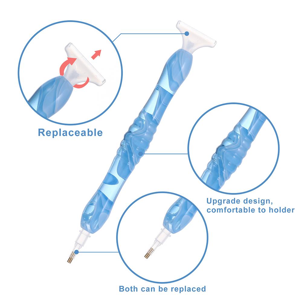 Beads Tray Resin Pens Point Drill Pen Resin Diamond Painting Pen Diamond Painting Glue Clay