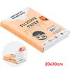 LMETJMA 200Pcs Parchment Paper Sheets Non-Stick Parchment Baking Paper Air Fryer Papers For Steaming Baking Cookie Pans JT276