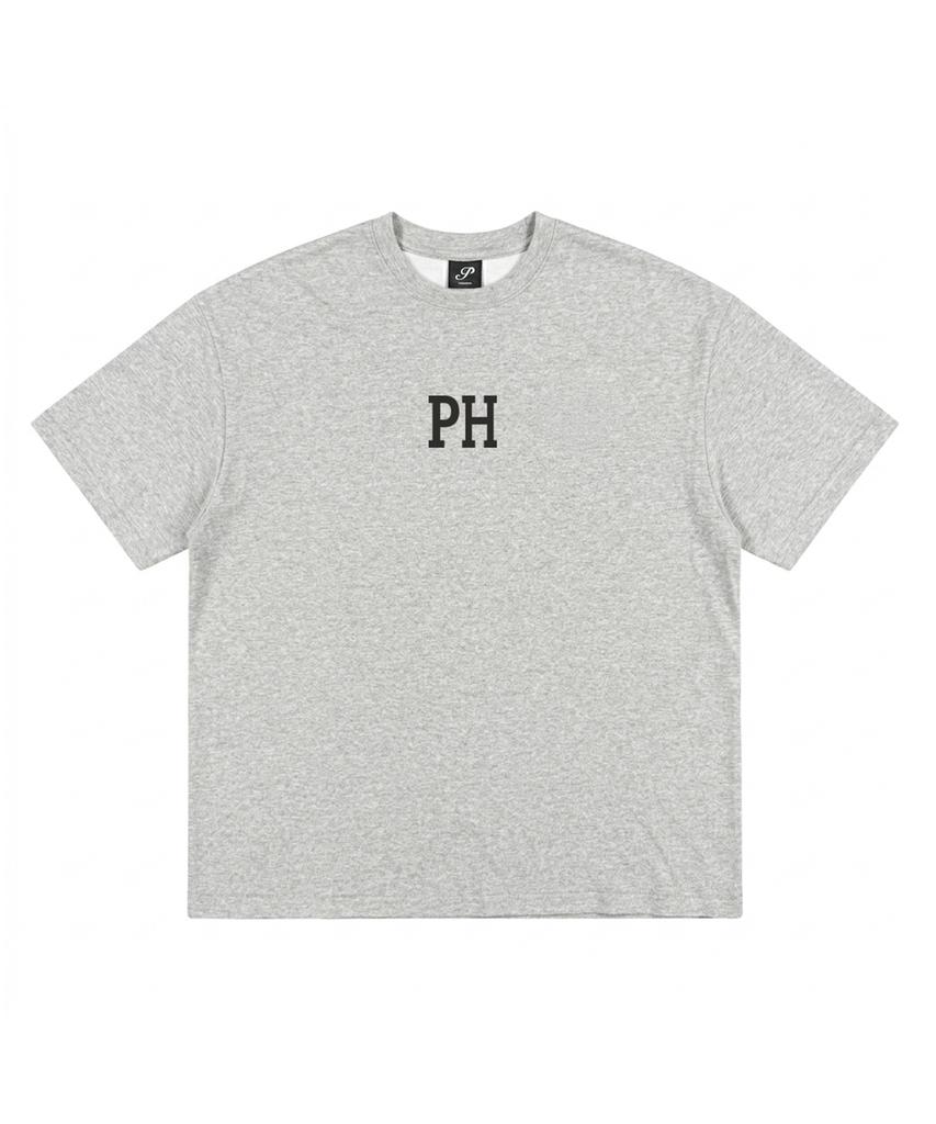 PHERMENON Oversized Ph Short Sleeve T-Shirt - Gray