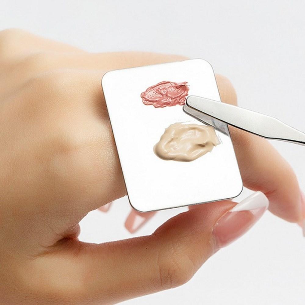Mini Makeup Finger Palette 2P Multipurpose Mixing, 2 Pieces