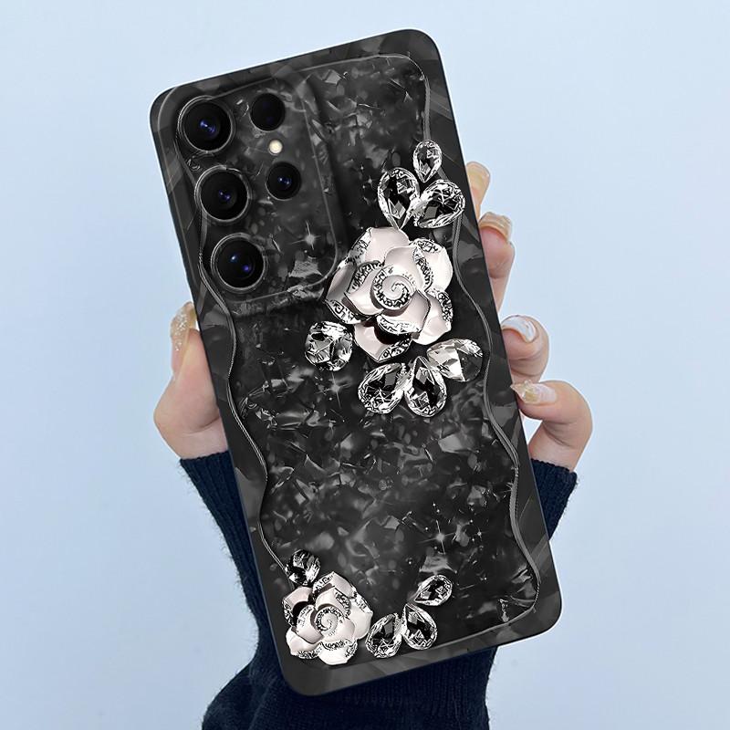 For Samsung Galaxy S26 Ultra Case Samsung Galaxy S26 Plus S26 Ultra Cover Bumper Oil Painting Flower Shockproof Silicone Cases