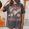 T-shirt Vintage Jensen Ackles Style Années 90 Acteur T-shirt Bootleg Supernatural Dean Winchester Graphique Unisexe Cadeau pour Fan