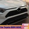 For Toyota RAV4 RAV 4     XA50 ABS Plastic Front Grille  Decorative Frame Cover Trim Accessories Car Styling