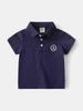 Kids' Korean Style Short Sleeve Polo - Summer Cotton T-shirt for Boys