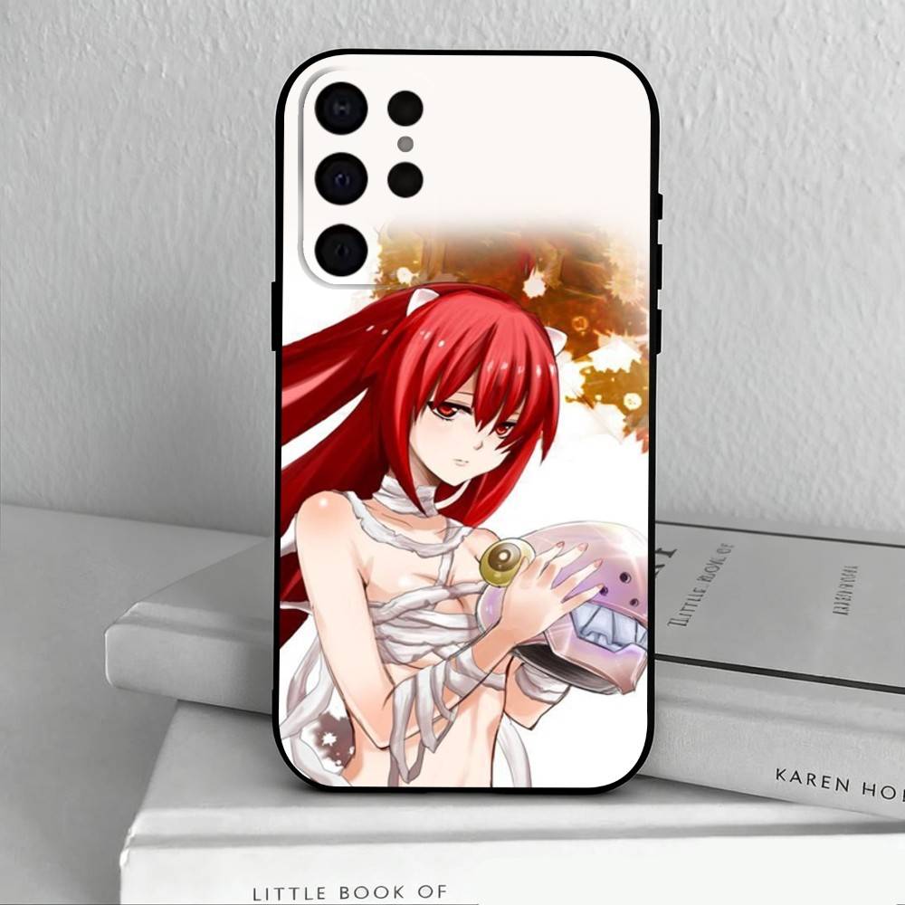 E-Elfen Lied L-Lilium Lucy Phone Case For Samsung S25,S24,S21,S22,S23,S30,Ultra,S20,Plus,Others Soft Black Cover