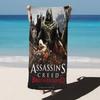 Vidoe Game A-Assassins Creed Microfiber Blanket Quick Drying Beach Towels Oversized Printing Super Absorbent Pool Towel Blanket