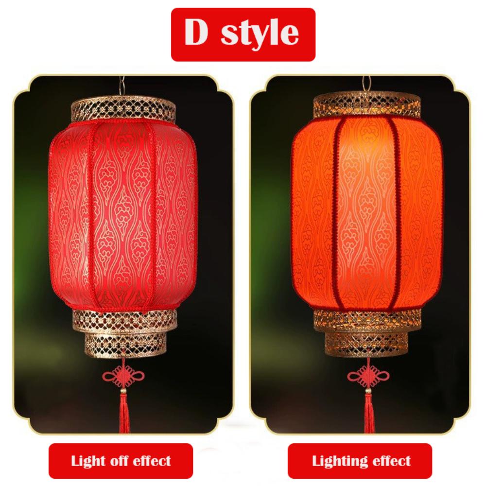 Thickened New Year's Lantern Waterproof Red Lantern Chinese New Year Decoration