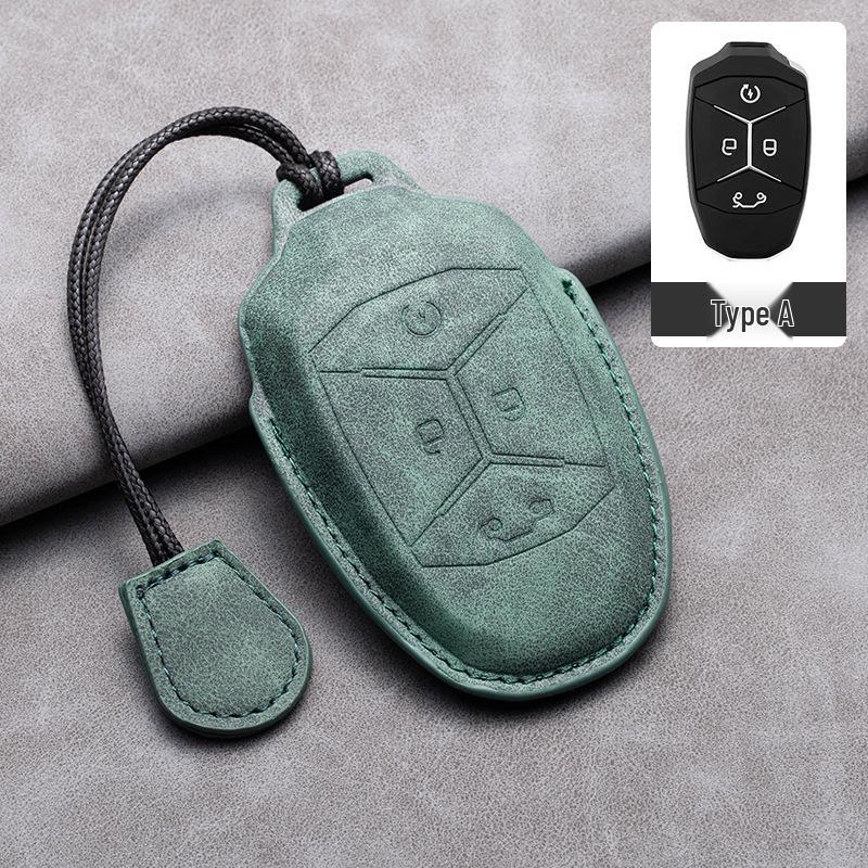 Cross-Border Lynk & Co 01/02 Key Cover: PU Protective Shell & Buckle
