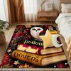 1PC Custom Name Witchcraft Knowledge Theme Floor Mat Ideal for Living Room, Game Rooms, Office, Bedroom,Floor Mat Playful Design