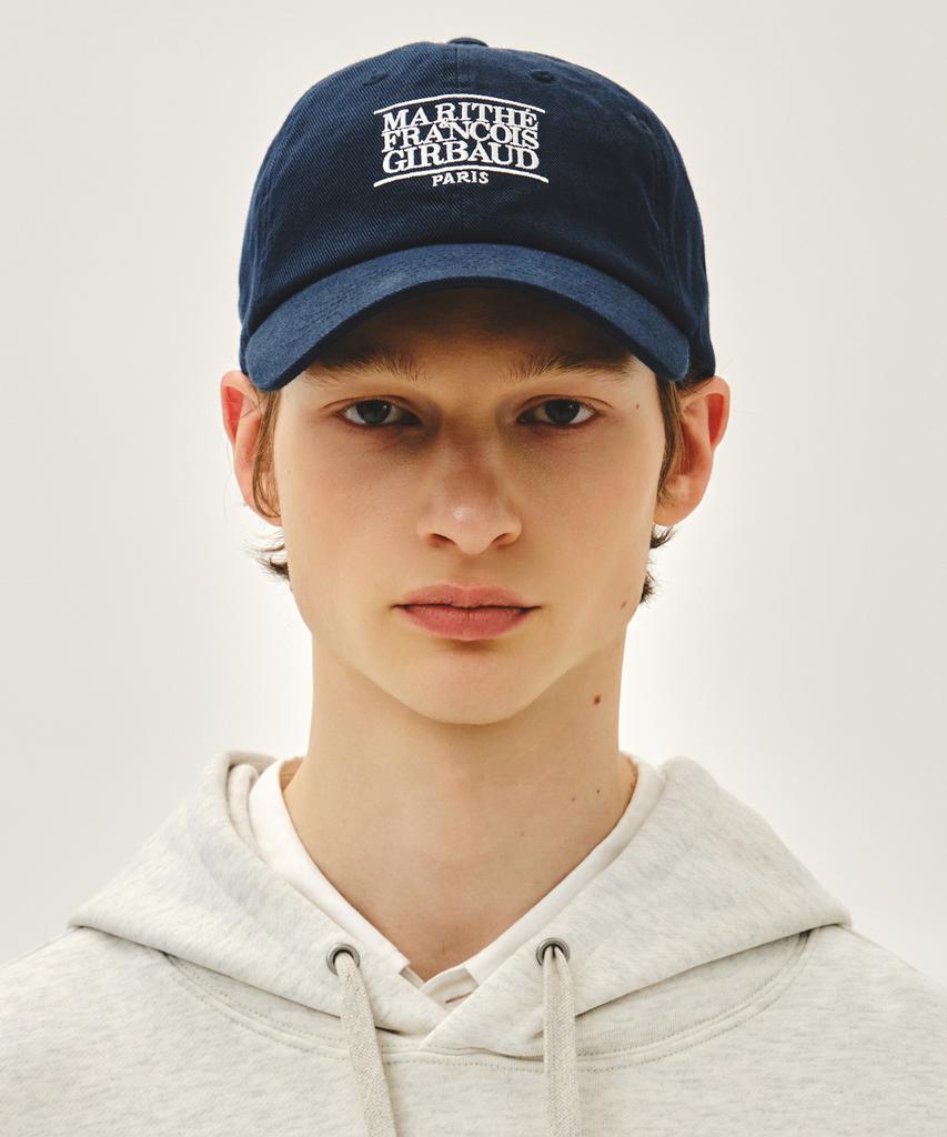 Malittepeulangsowajeobeo Small Classic Logo Cap Navy