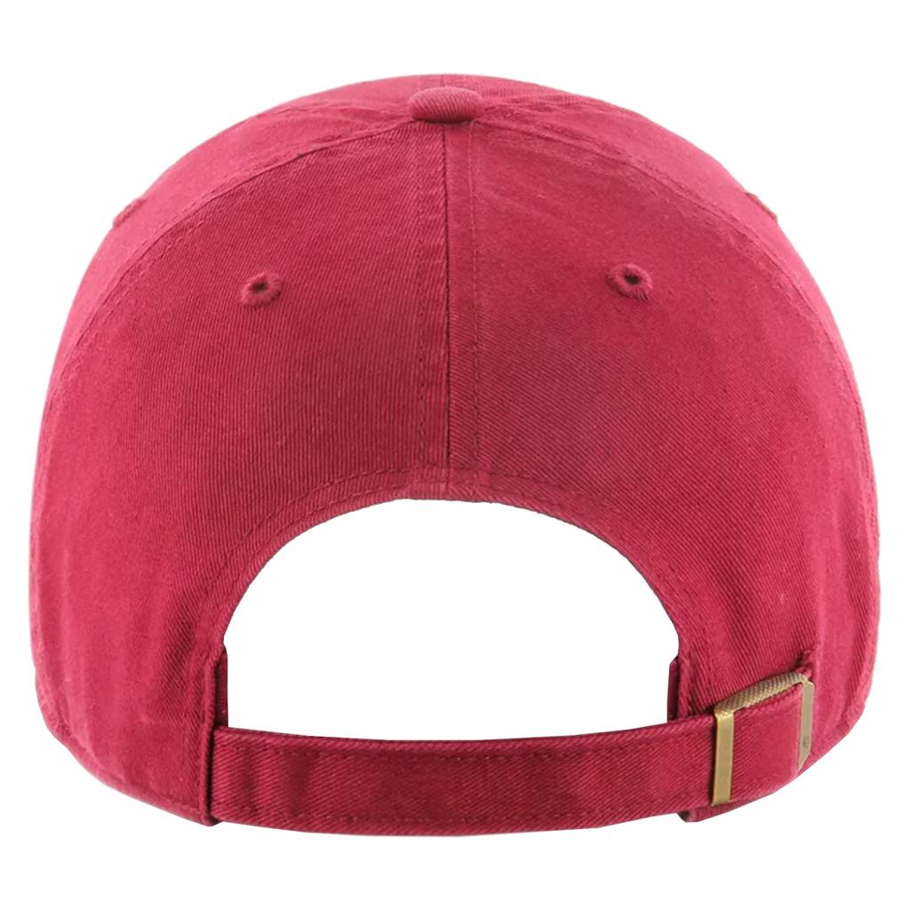 47 BRAND Boné Clean Up New York Yankees, Boné masculino cor bordô
