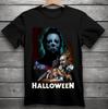 Halloween Horror Movie T-Shirt Black S-3XL Michael Myers