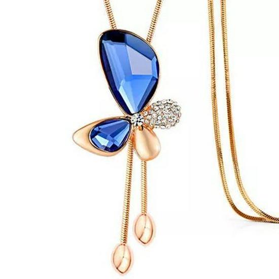 Elegante Lange Kwast Truiketting met Japanse en Koreaanse Parel