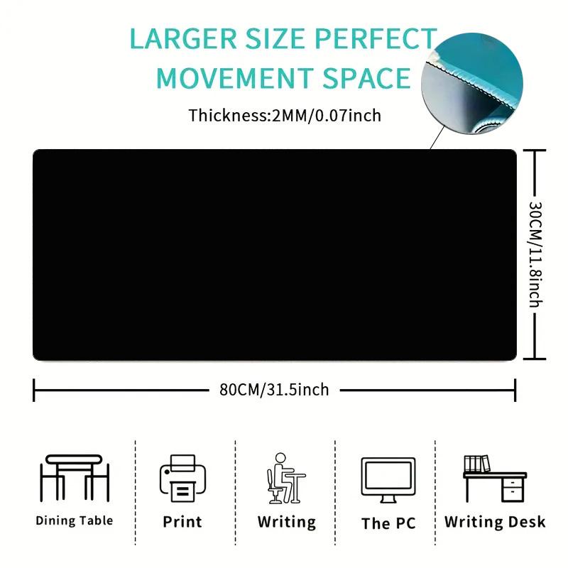 Leicester City Football Club Mouse Pad, Rubber Base, Esports Desk Mat, Mouse Pad for Gamers and Office Use, Gaming Desk , Easy To Clean Mat