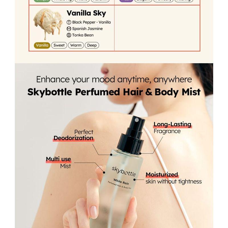 SkyBottle Perfumed Hair & Body Mist - 5 Types