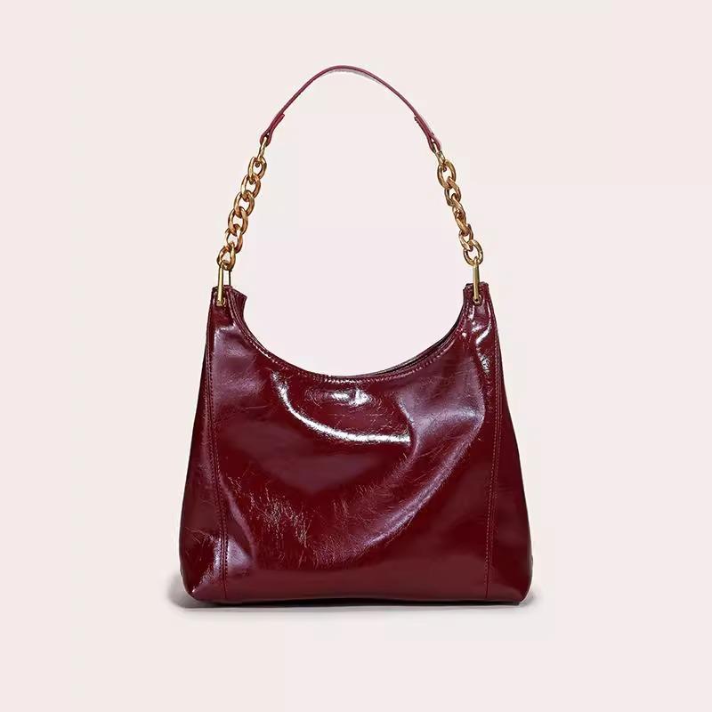 High-end Tote Bag, Large-capacity Women's Bag, Single-shoulder Underarm Bag, Red Wedding Bag, Bridal Bag