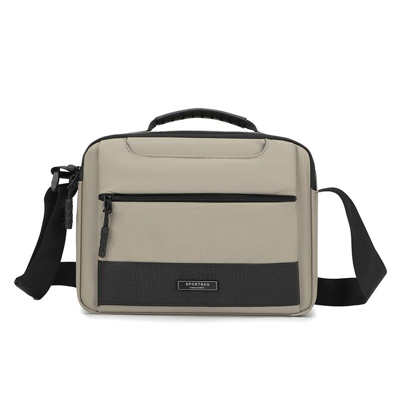 Crossbody Bag Durable Large Mens Capacity Waterrepellent Shoulder Bag Commuter Business Handbag