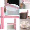 Kuchenschaber, Glätter, verstellbar, Fondantspatel, Kuchenkantenglätter, Creme-Nivelliergerät, DIY-Backwerkzeuge, Kuchen, Gebäckspatel