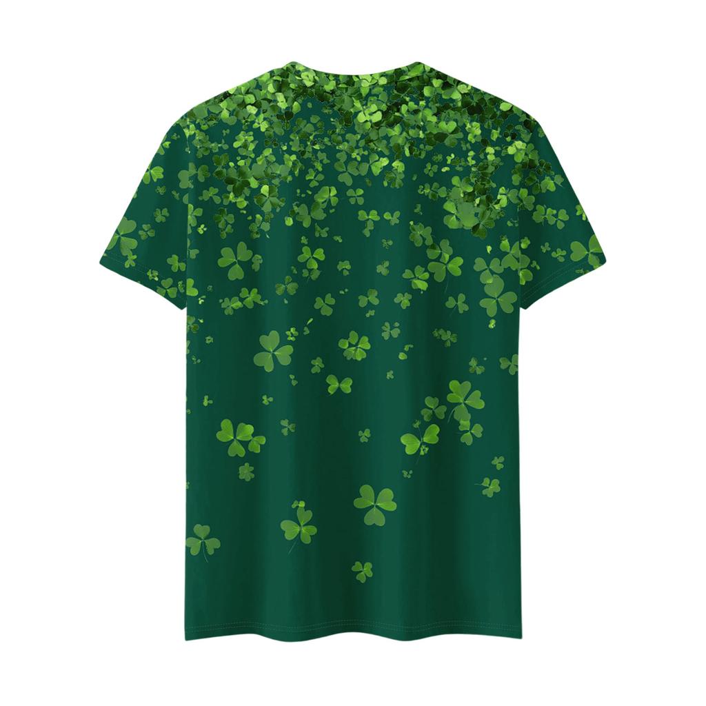 Women's T Shirt Tee Print Short Sleeve Daily Weekend Fashion Basic Regular Top St. Patrick's Day