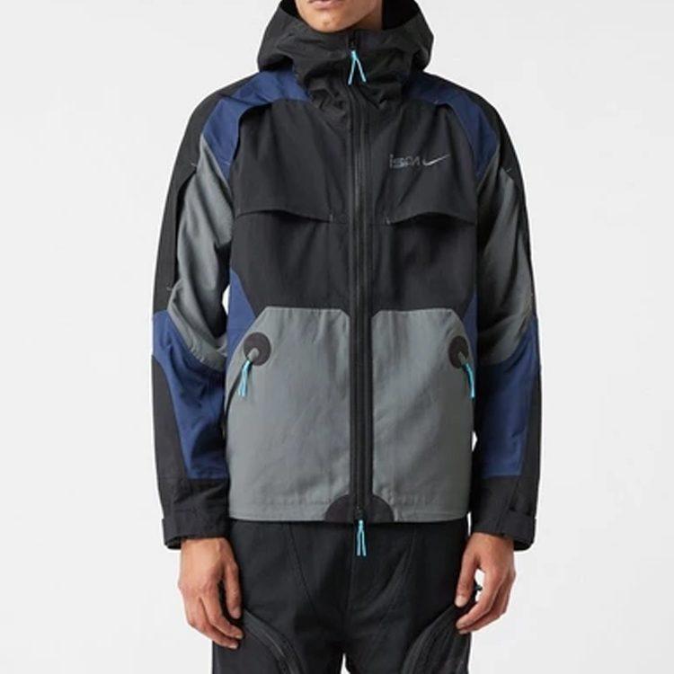 Nike ISPA Jackets Unisex Black Hooded Moderate Other FB2370-010